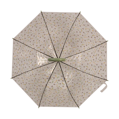 Paraguas Transparente con Estampado de Abejas